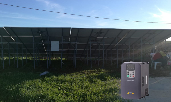 تطبيق مضخة الطاقة الشمسية العاكس VFD